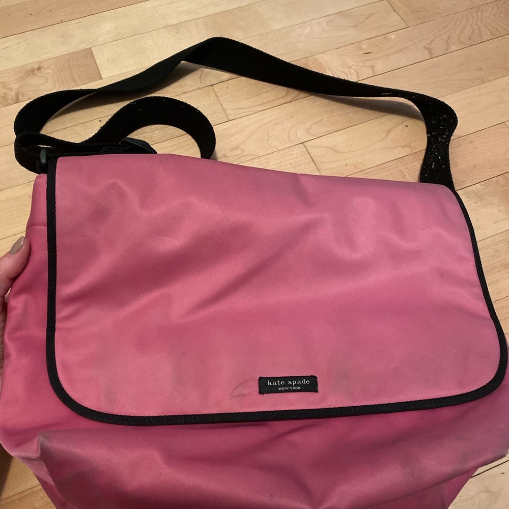 Kate spade pink messenger bag